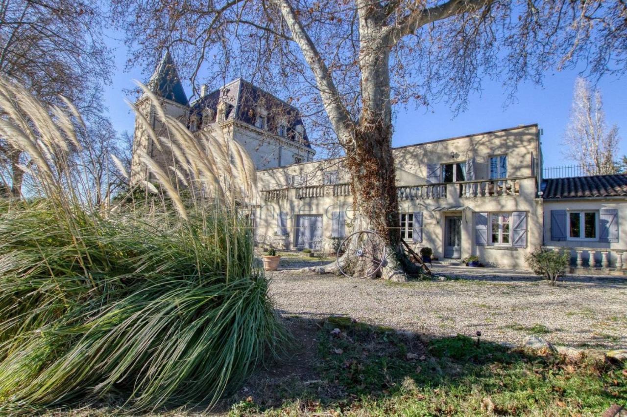 Le Mogador Chateau Du Martinet Violès Buitenkant foto